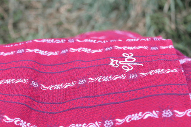 Chemise sans Col L.M Rouge