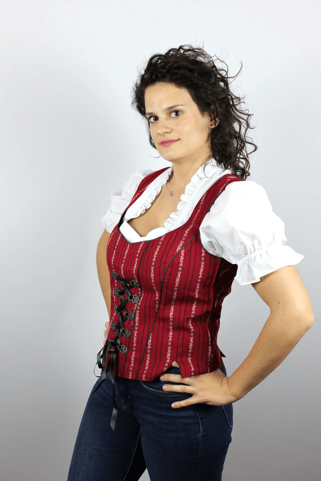 Bustier - Corset - Rouge