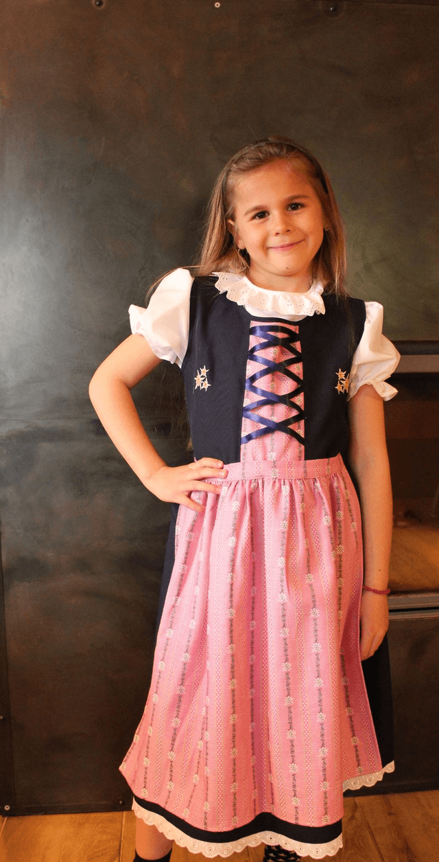 Robe Folklorique Rose