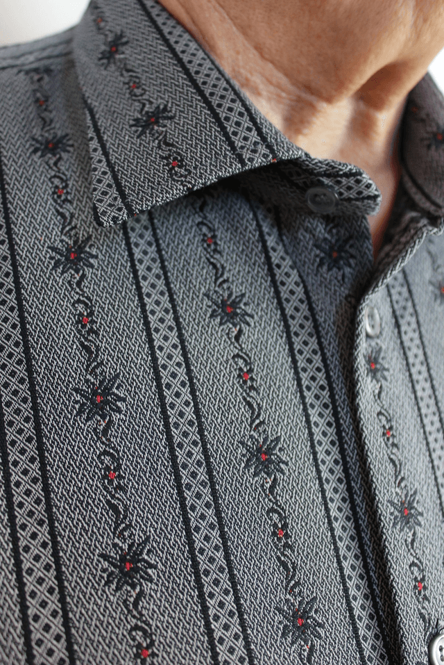 Chemise avec Col L.M Anthracite