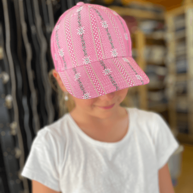 Casquette enfant rose
