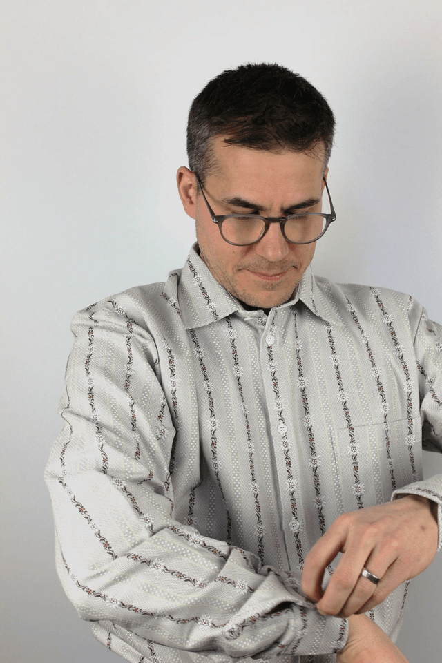 Chemise avec Col L.M Beige