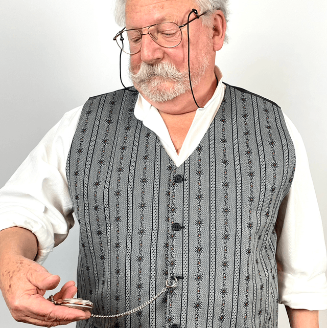 Gilet, dos en satin