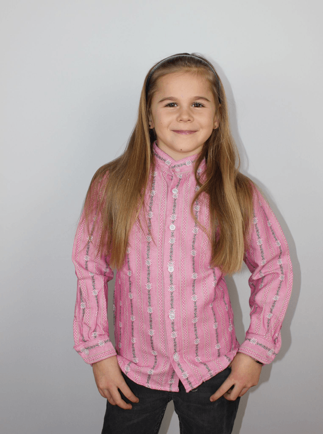 Chemise Enfant Rose