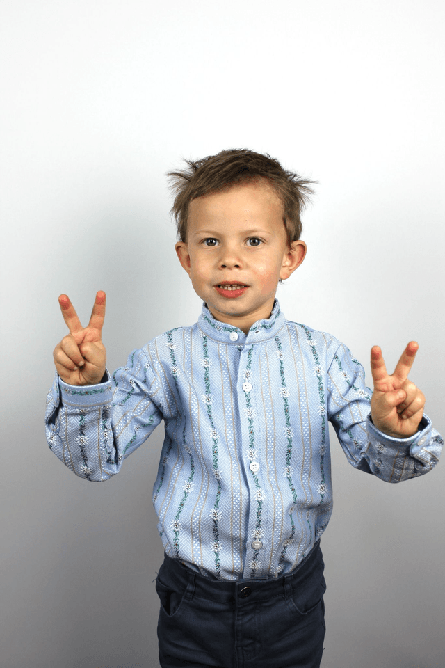 Chemise Enfant Bleu Ciel