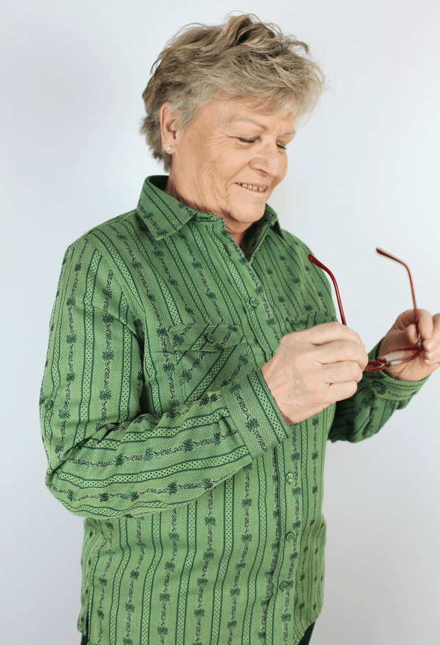 Chemise COOL MAX avec Col L.M Verte