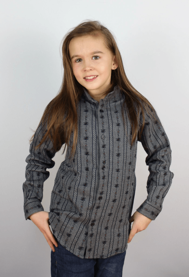 Chemise Enfant Anthracite