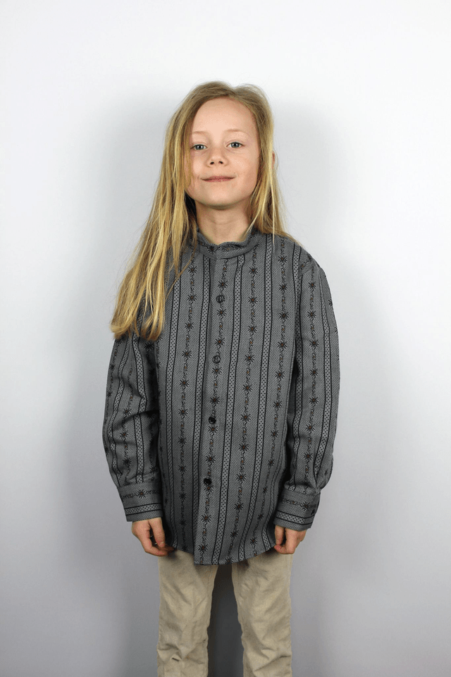 Chemise Enfant Anthracite