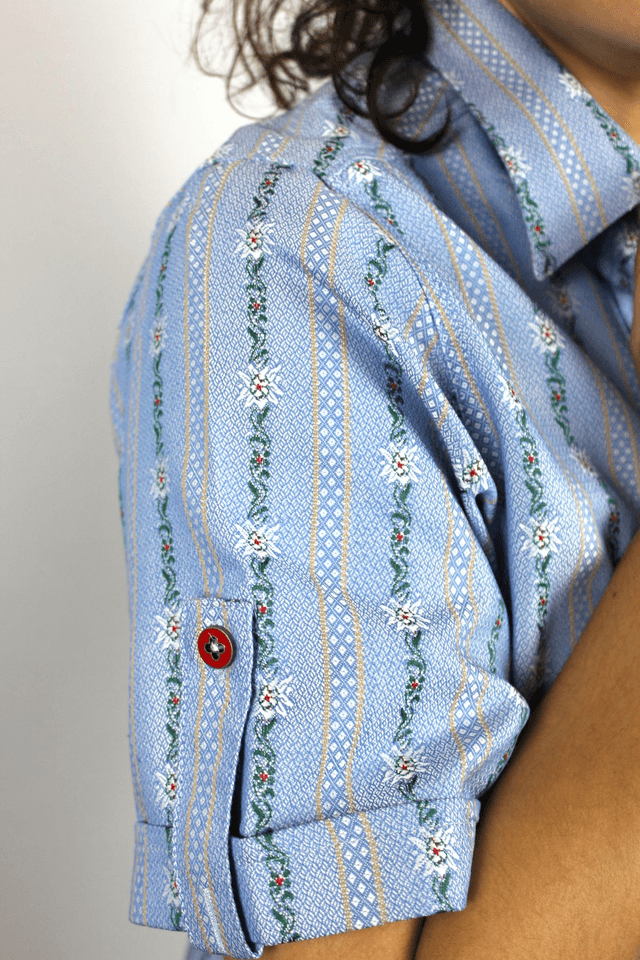 Cool Max Chemise avec Col M.C Bleu Ciel