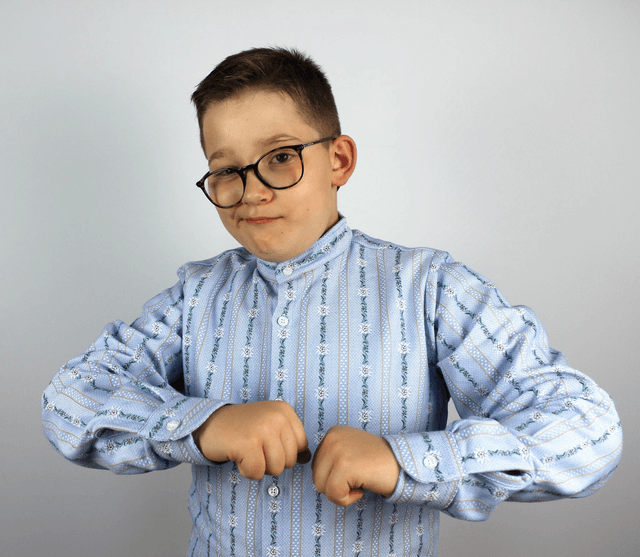 Chemise Enfant Bleu Ciel