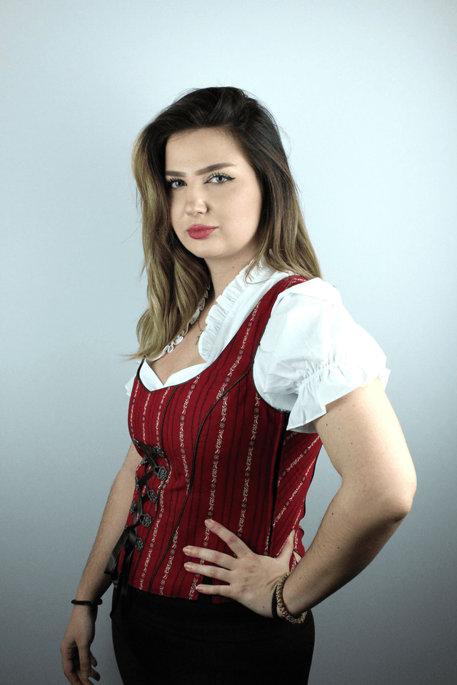 Bustier - Corset - Rouge